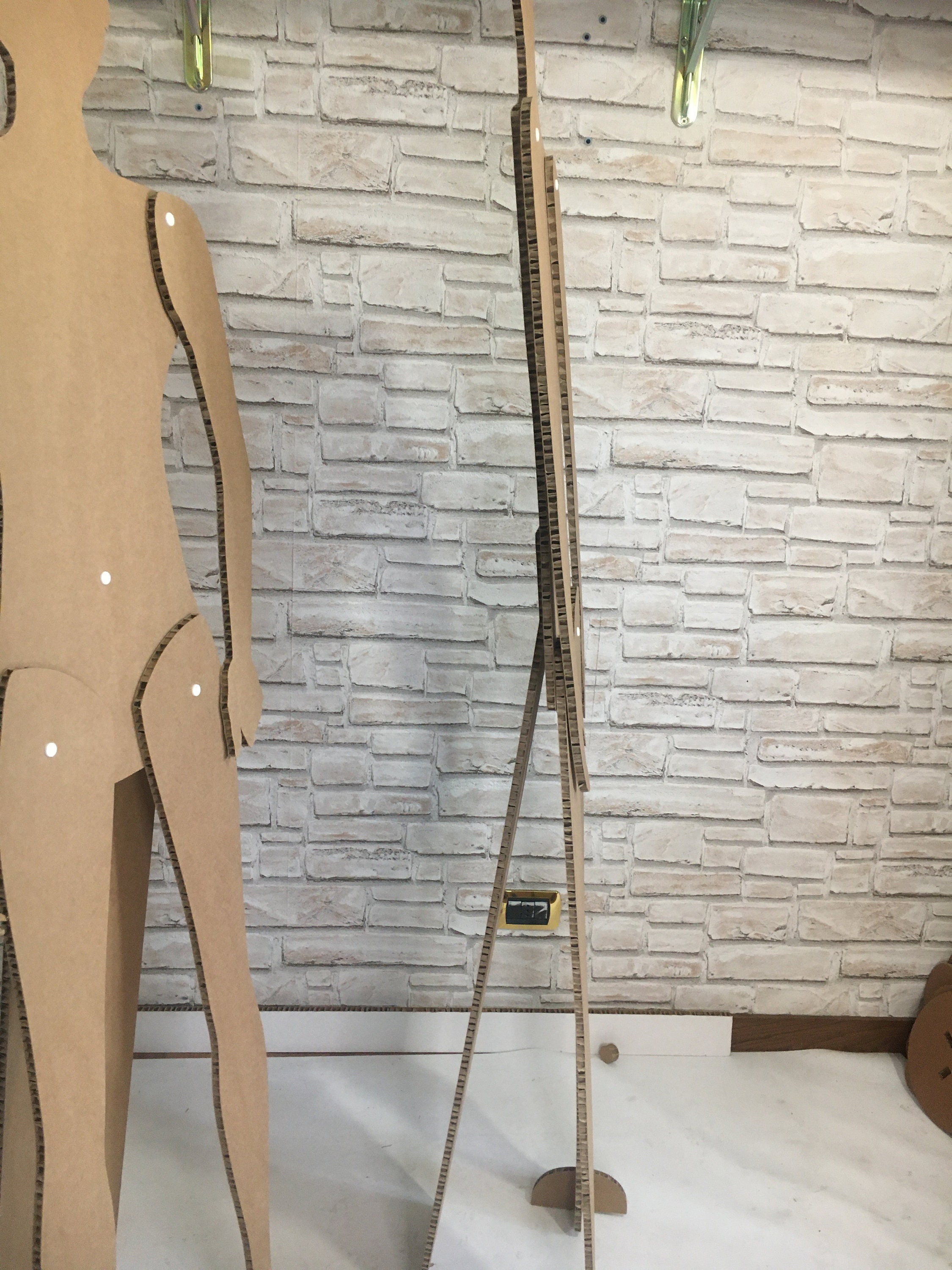 Cardboard Mannequin Removable Female Mannequin Male Etsy