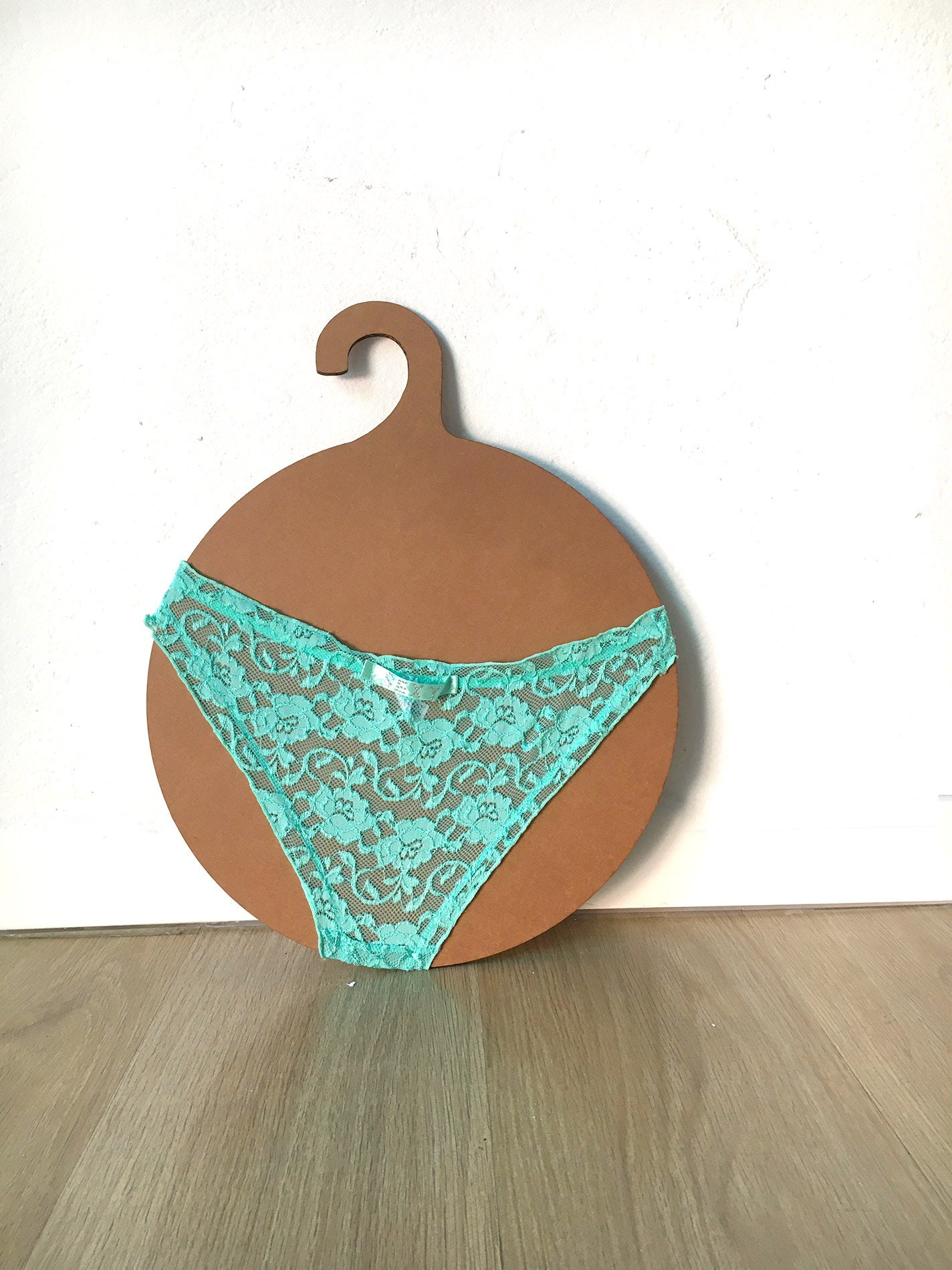 5 Cardboard Round Bikini Hangers Custom Hanger Circular Etsy UK