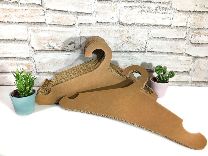 100 Cardboard clothes hanger personalized hanger cardboard Etsy