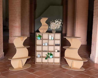 Set Berlin: Modular Cardboard Display Booth for Trade Shows and Events | Lightweight, Customizable & Eco-Friendly Vendor Setup
