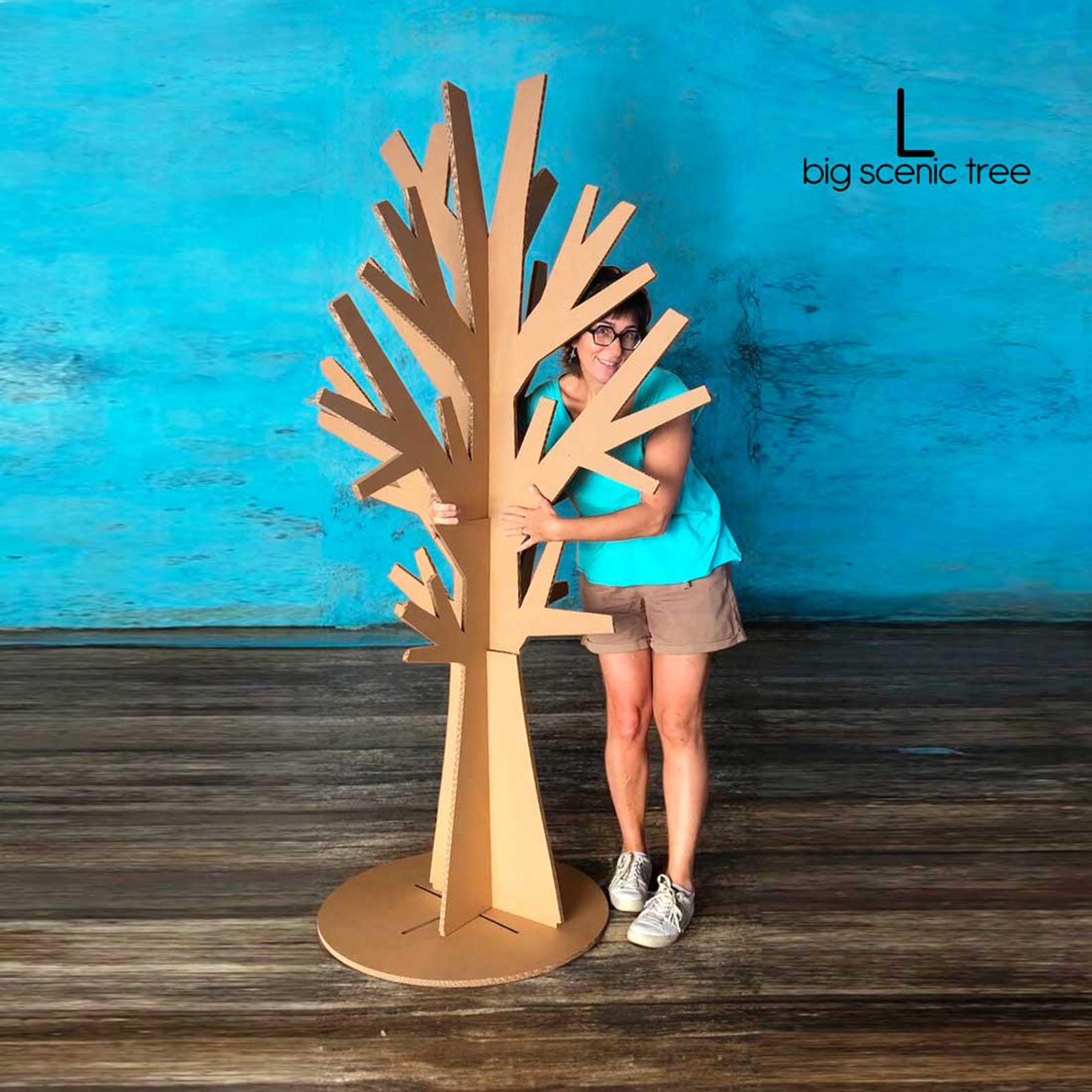 Scenic Cardboard Tree, Amazing Decorative Display Tree, for Theater ...