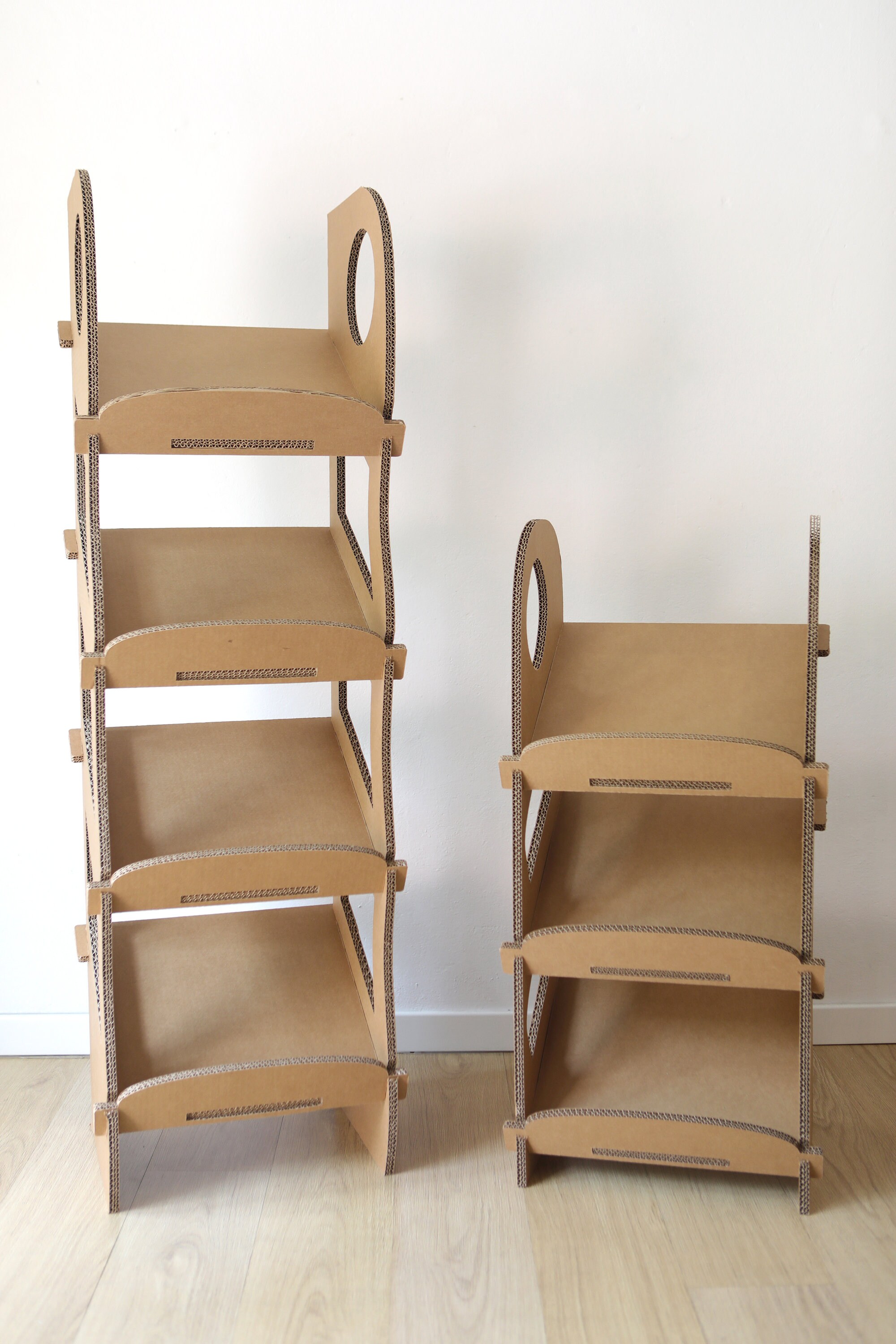 Cardboard Display Shelf Vendor Display Market Display Etsy Canada