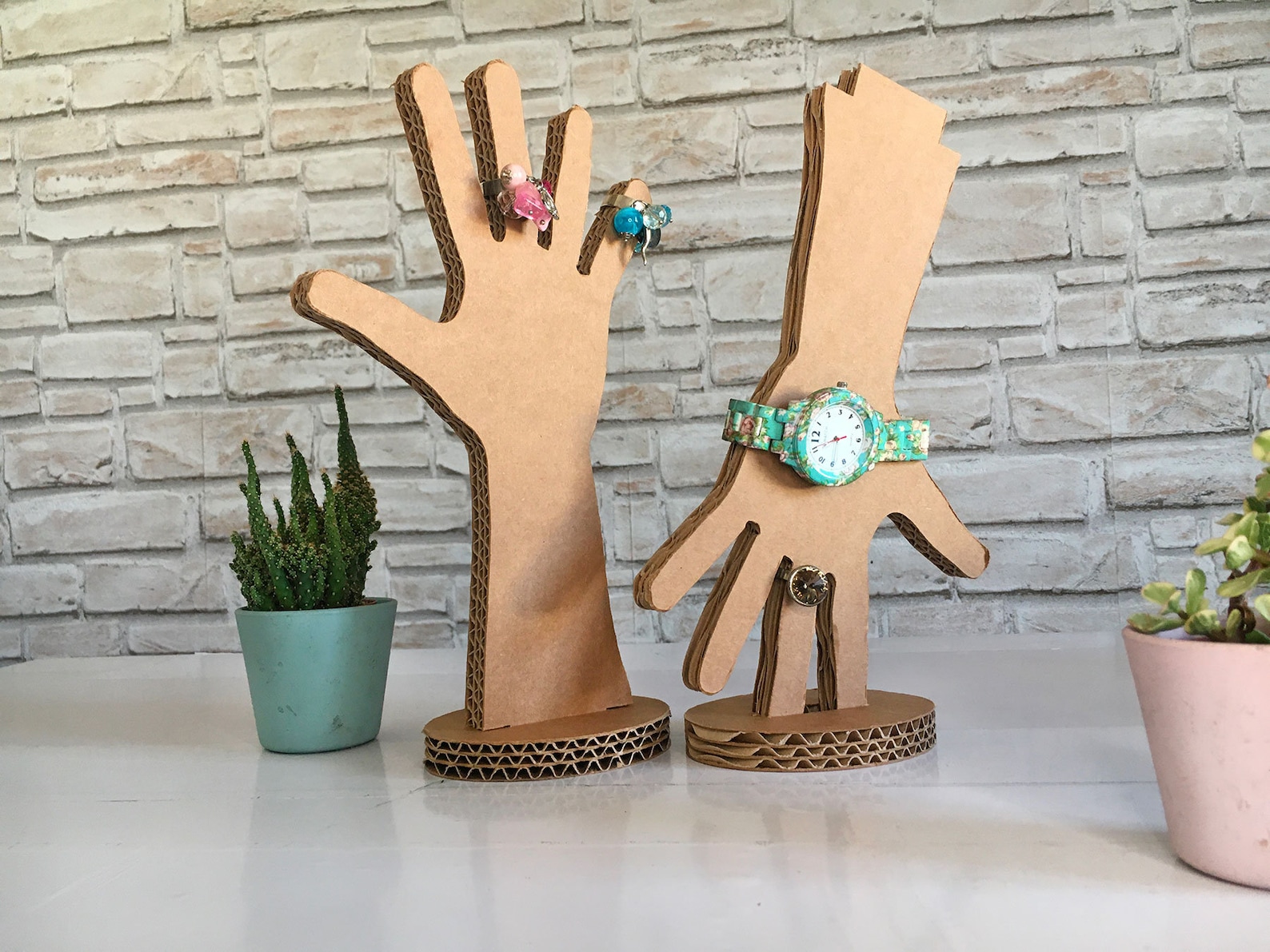 Set Jewelry Hand Display Storage for Store Window Hand Ring Etsy