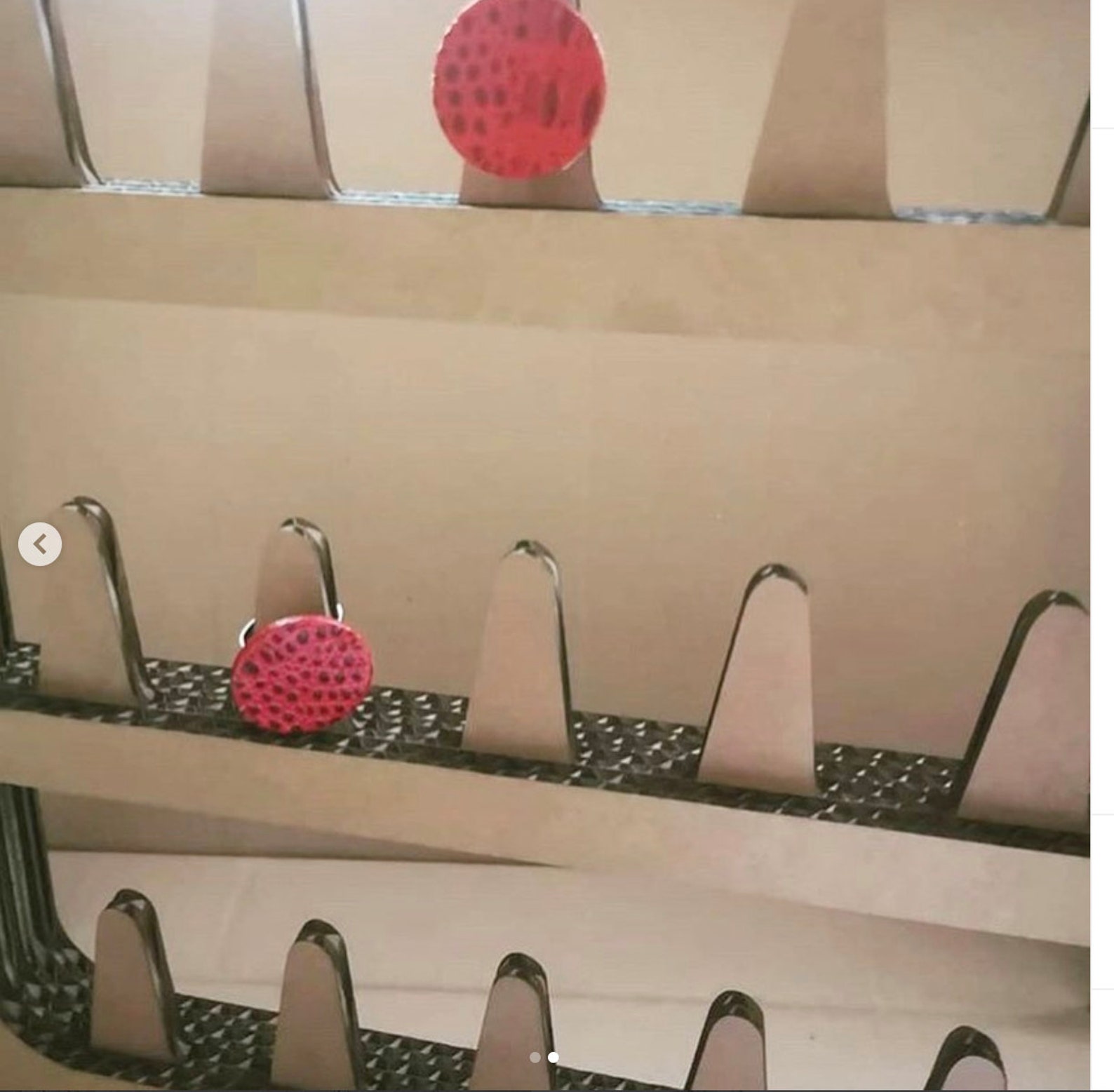 Espositore Per Anelli Con Velluto - Scatola Da 100 Anelli Con Vetro E Serrature - Foto 5