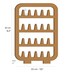 Espositore Per Anelli Linea LUXURY 35x40x15mm 2 pezzi Similpelle Fibra
