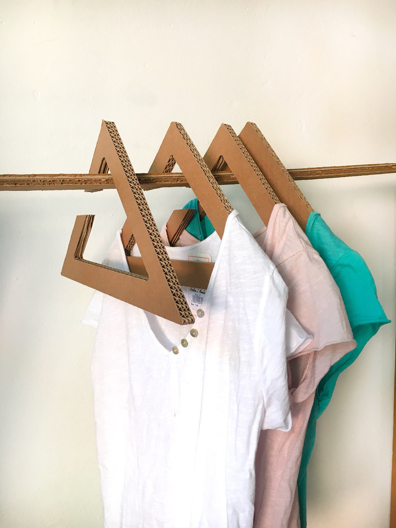 Buy 10/30/100 Triangle Cardboard Hanger, Clothes Hanger Design