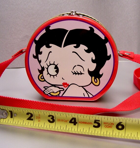 Fabulous Betty Boop Graphic Metal Purse 1999 Etsy
