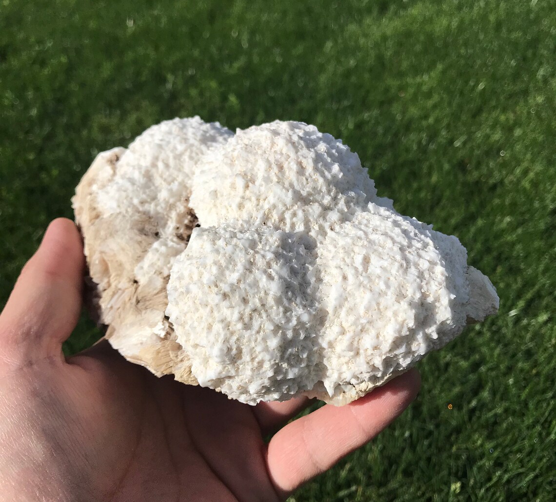 Mordenite Balls with Stilbite zeolite crystal mineral Etsy