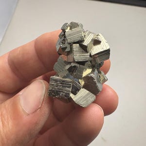 Natural Pyrite Cube Cluster