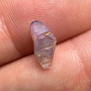 Natural Purple Sapphire Crystal 1.73ct.  no treatment