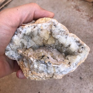 Dog Tooth Calcite Geode