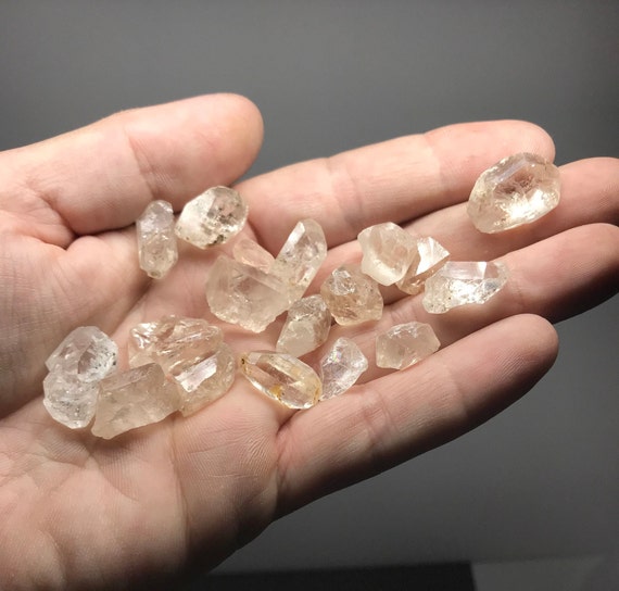 ALL 54.5 grams shown Natural Topaz Crystals
