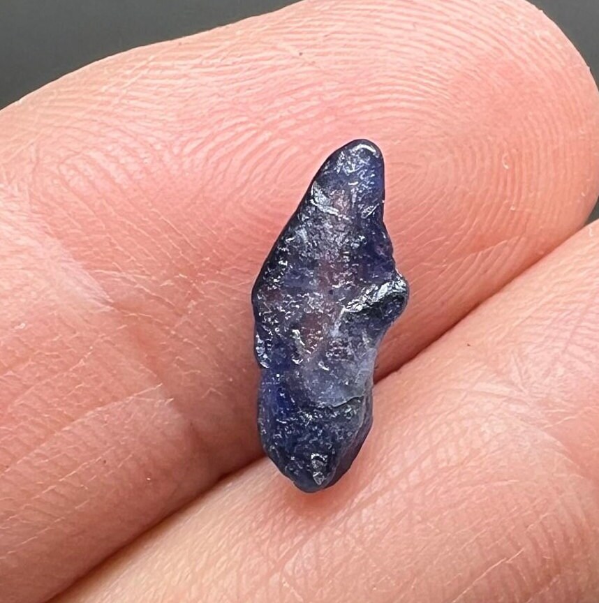Natural Blue Sapphire Crystal 2.89 Ct - Etsy