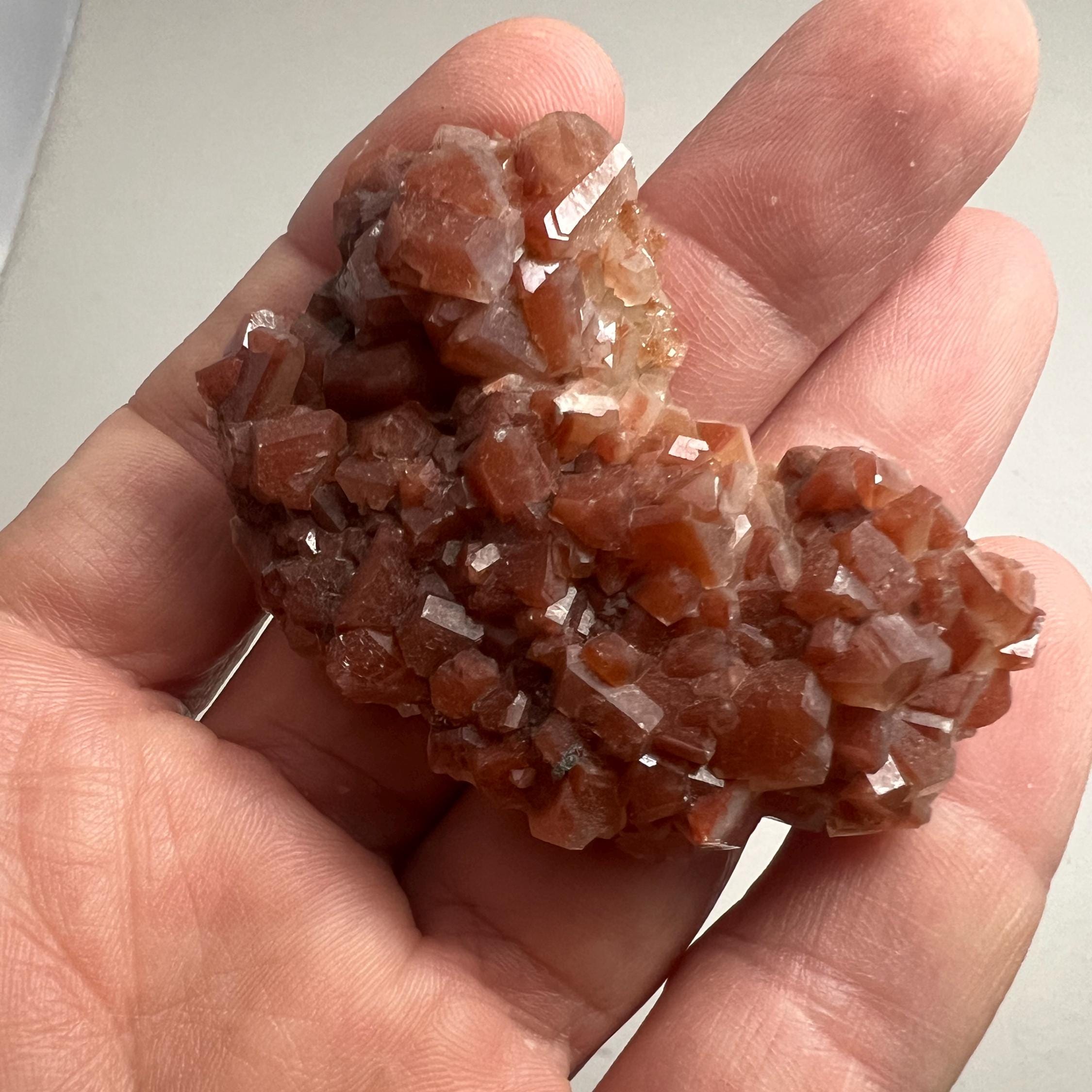 レッドカルサイトクラスター - Etsy 日本