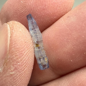 Natural Blue Sapphire Crystal  1.71 ct - no heat or other treatment
