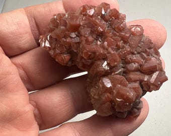 レッドカルサイトクラスター - Etsy 日本