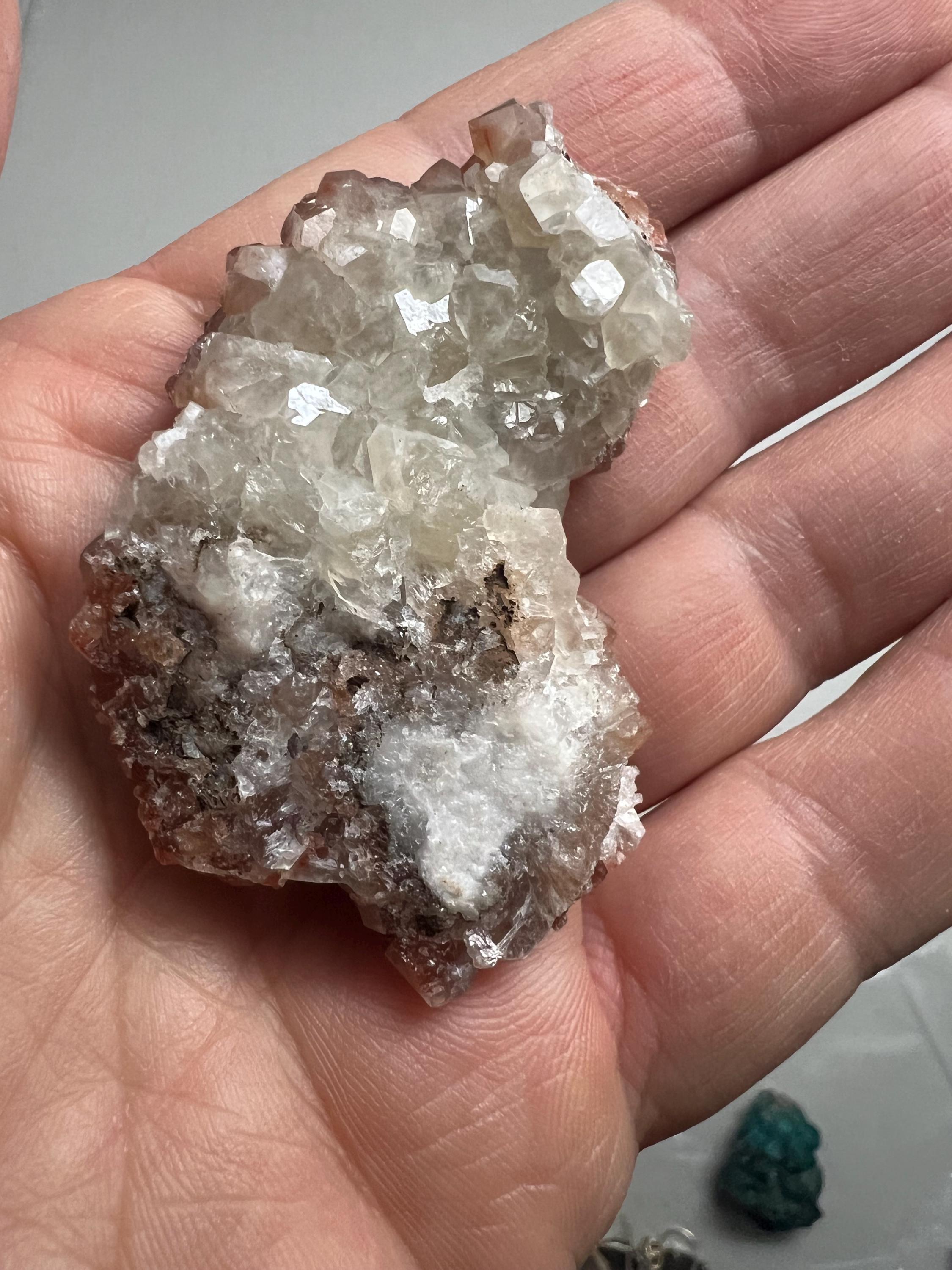 レッドカルサイトクラスター - Etsy 日本