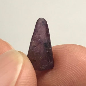 Pinkish Sapphire Corundum Crystal  3.91 ct. no heat or other treatment, Ruby