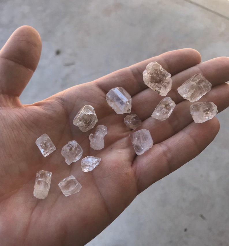 ALL 45 grams Natural Topaz Crystals