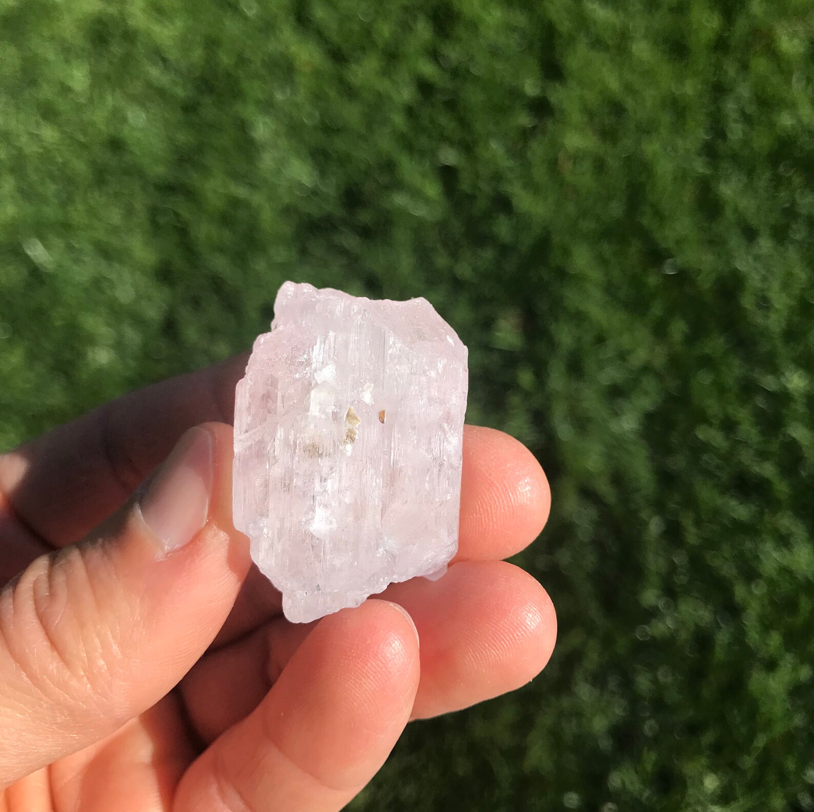 kunzite crystal kunzite crystal