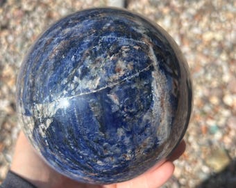 Huge Sodalite Sphere 5.7”
