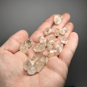 ALL 54.5 grams shown Natural Topaz Crystals image 2