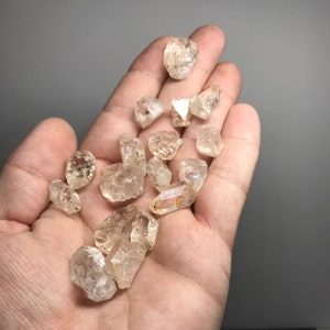 ALL 54.5 grams shown Natural Topaz Crystals image 5