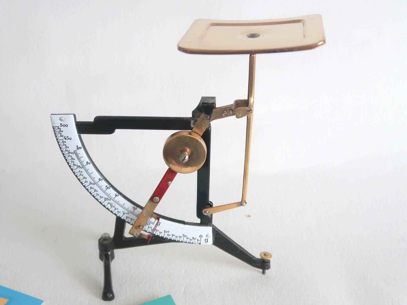 Vintage Pendulum Weighing Scale in Cast Iron and Brass With Etsy
