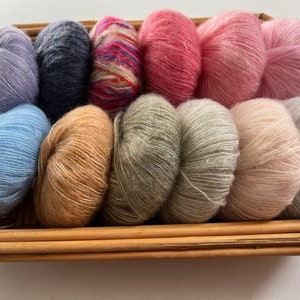 Diamond Mohair Fuzzy, Fluffy, Clothes Accessories Toys 25 gram, 181 yards