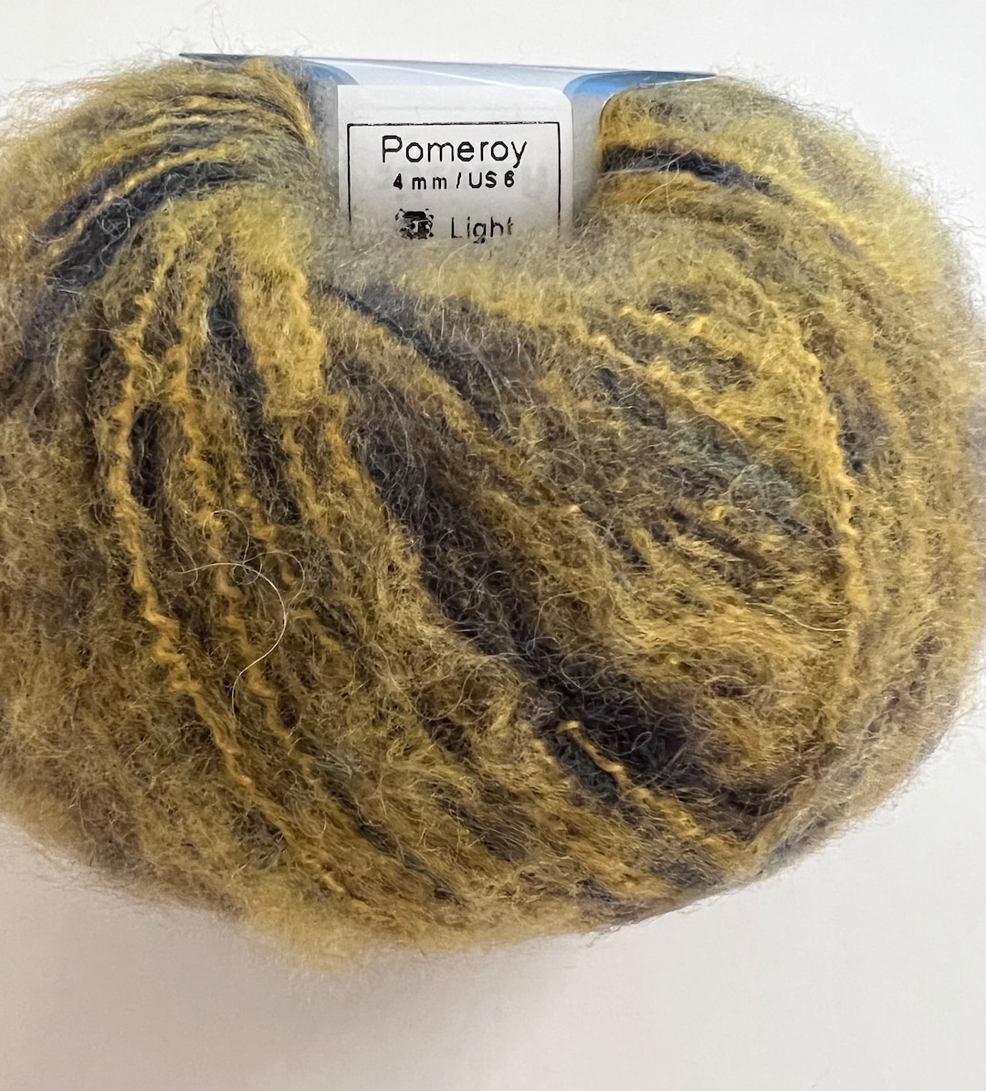 Pomeroy Green Shades, Grey, Blue Baby Alpaca, Extrafine Merino Wool, 26 Acrylic Yarn by Ice 50