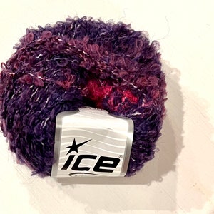 Mohair Gold, Fuchsia, Purple, Burgundy, Maroon shades Wool Blend Yarn Mohair,  50 gr., 1.76 oz., 109 yards