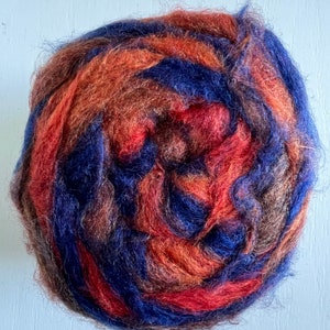 Cakes Self-striping Cakes Yarn Gold Shades, Blue Multicolor Yarn Wool Premium Acrylic, 150 gr., 5.29 oz., 306 yards