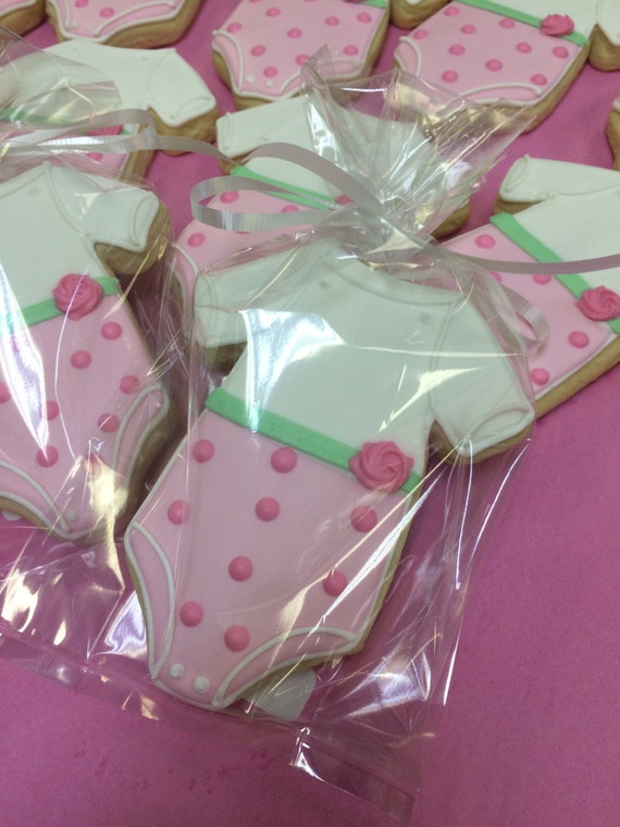 Best Baby Shower Favors Esie Cookie For Showers Girly Cookies Favor Girl