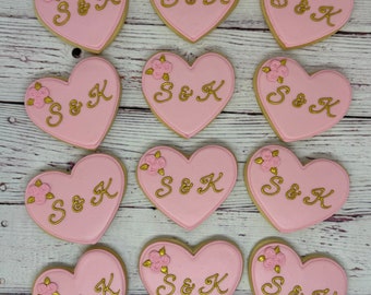 Great Bridal Shower Favors, Wedding Cookies, Elegant Bridal Shower Cookies, Wedding Cookies, Bridal Shower Favor Idea, Cookies for Weddings