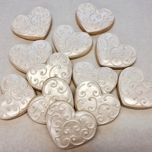 Regalos de boda geniales, galletas de boda, galletas elegantes para boda, ideas para regalos de despedida de soltera, galletas para bodas imagen 1