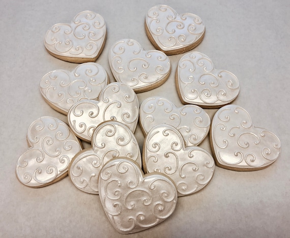 Great Wedding Favors, Wedding Cookie Favors, Elegant Wedding Cookies, Great Wedding Cookies, Bridal Shower Favor Idea, Cookies for Weddings