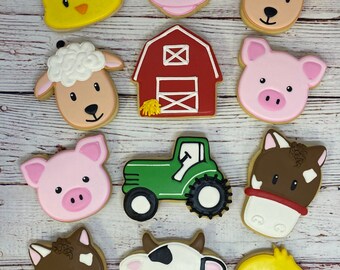 24 Pack Goat Keychains Party Decoration For Guests, Farm Animal Themed