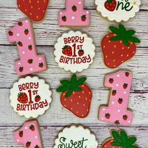 Strawberry Party Decorations  Berry Sweet Birthday Party – Swanky Party Box