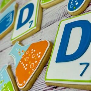 Science Theme Birthday Cookies,mad Scientist Party Favors, Birthday ...