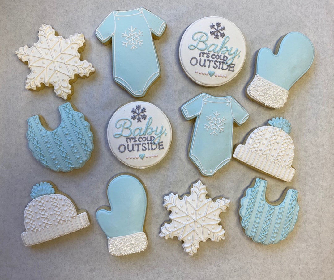 Baby It's Cold Outside Theme Baby Shower Favors, Winter Baby Shower
