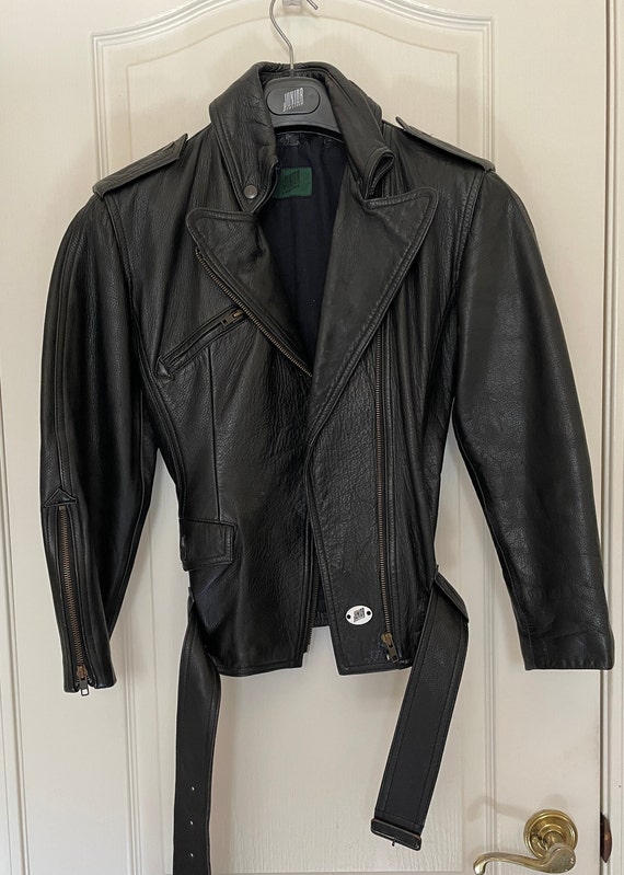 Junior Gaultier Leather Jacket 1988