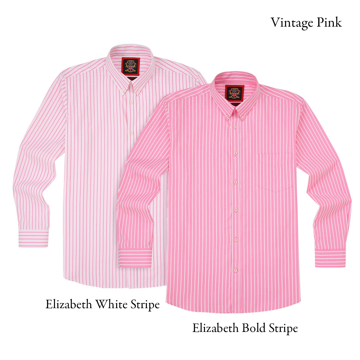 【フランス製】OLD ENGLAND Pink Stripe Shirts il_fullxfull.4295788913_iwch.jpg