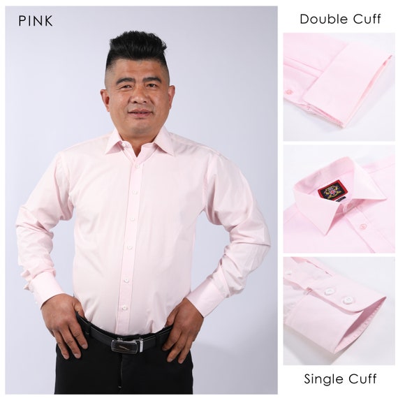 Camisas color rosa para hombres sale