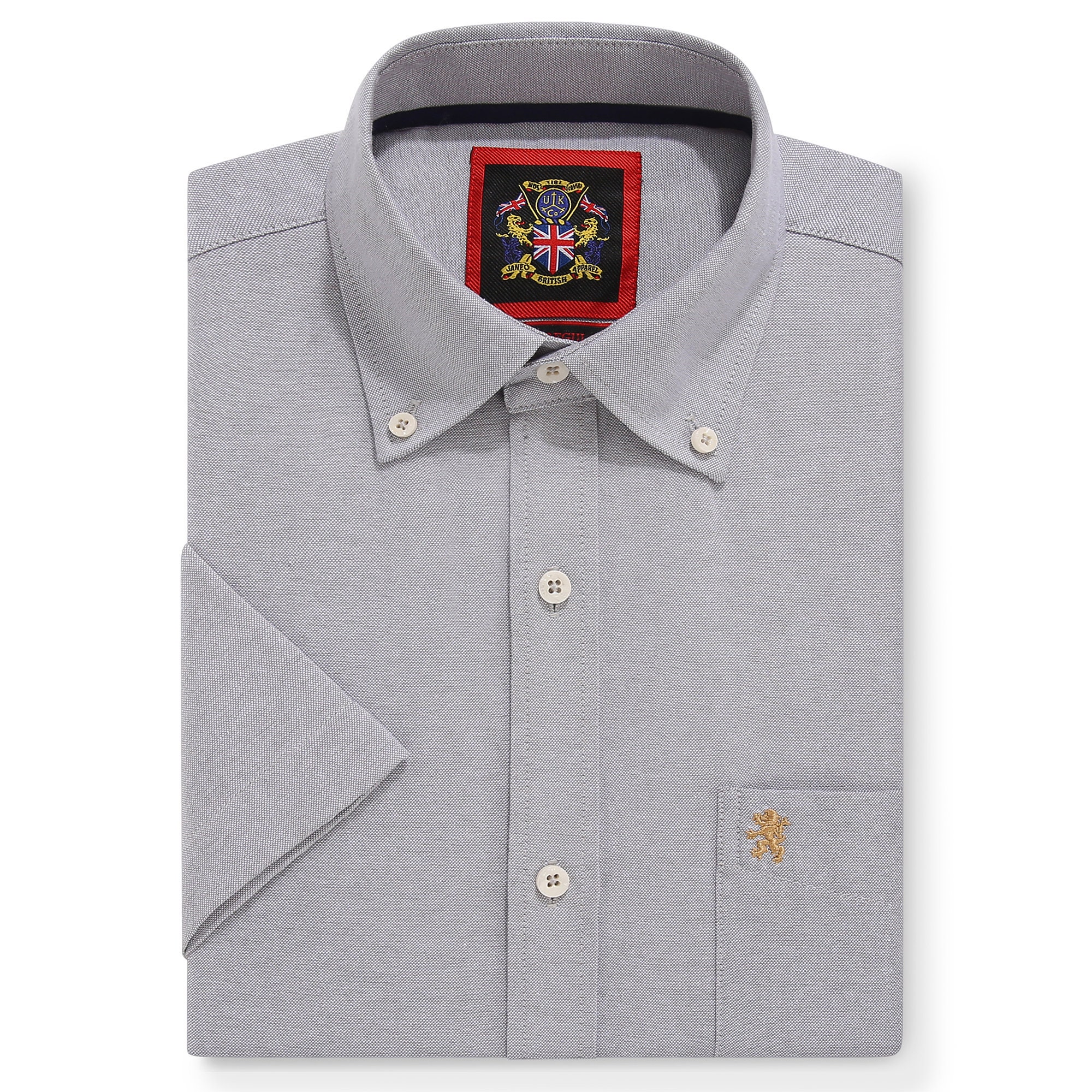 Maniche Corte Estiva Camicia Oxford Uomo Maniche Corte Tessuto