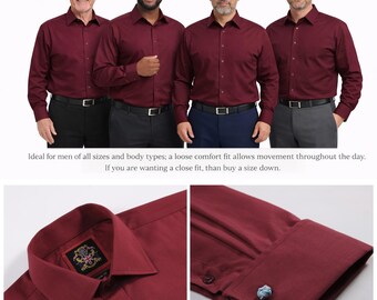 princess polly baby blue dress Burgundy Dress Shirt Outfits For Men (119 ideas & outfits)