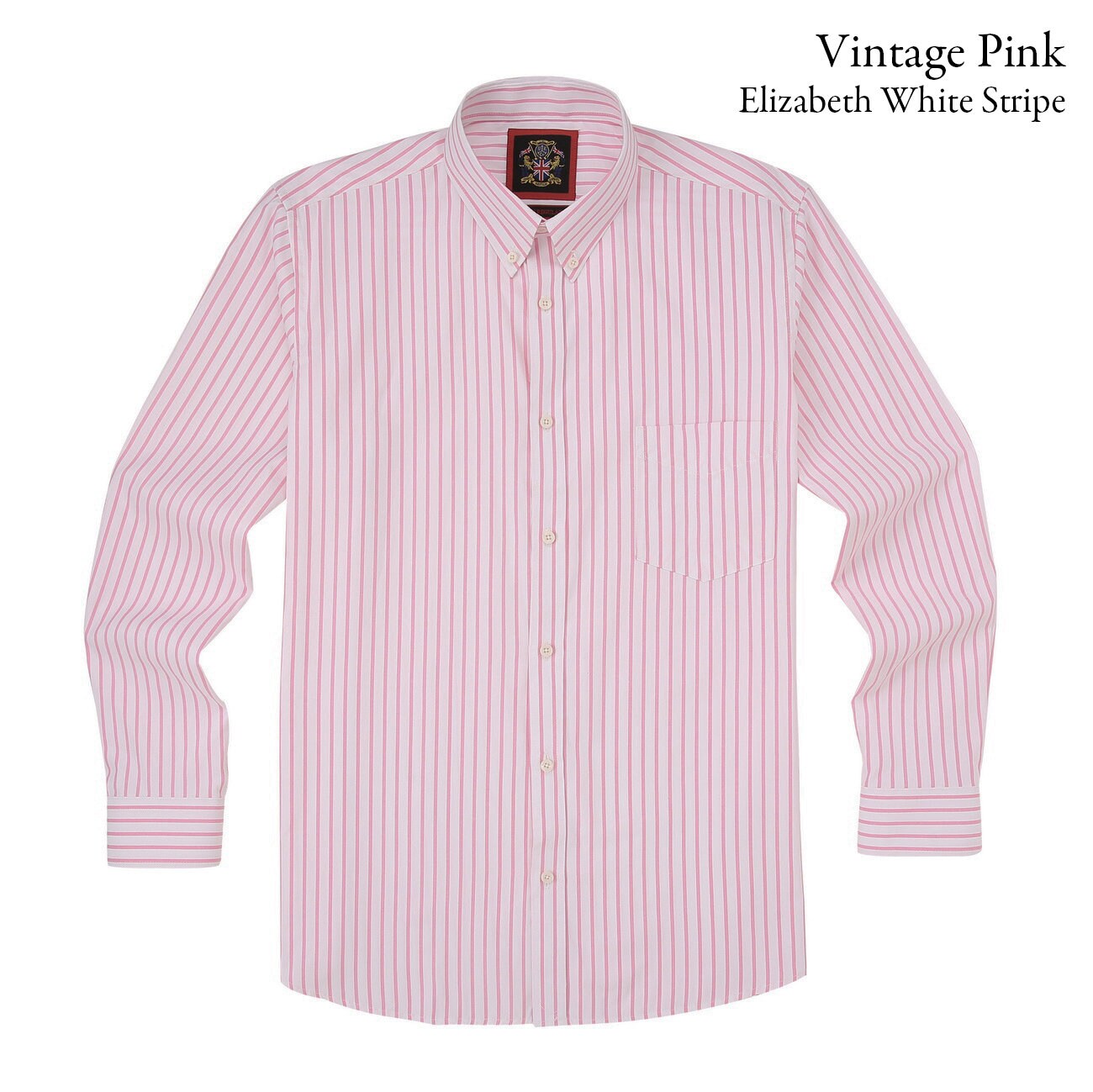 【フランス製】OLD ENGLAND Pink Stripe Shirts il_fullxfull.4248150664_4xi4.jpg