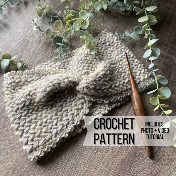 Modèle au crochet facile pour chauffe-oreilles Tomfoolery