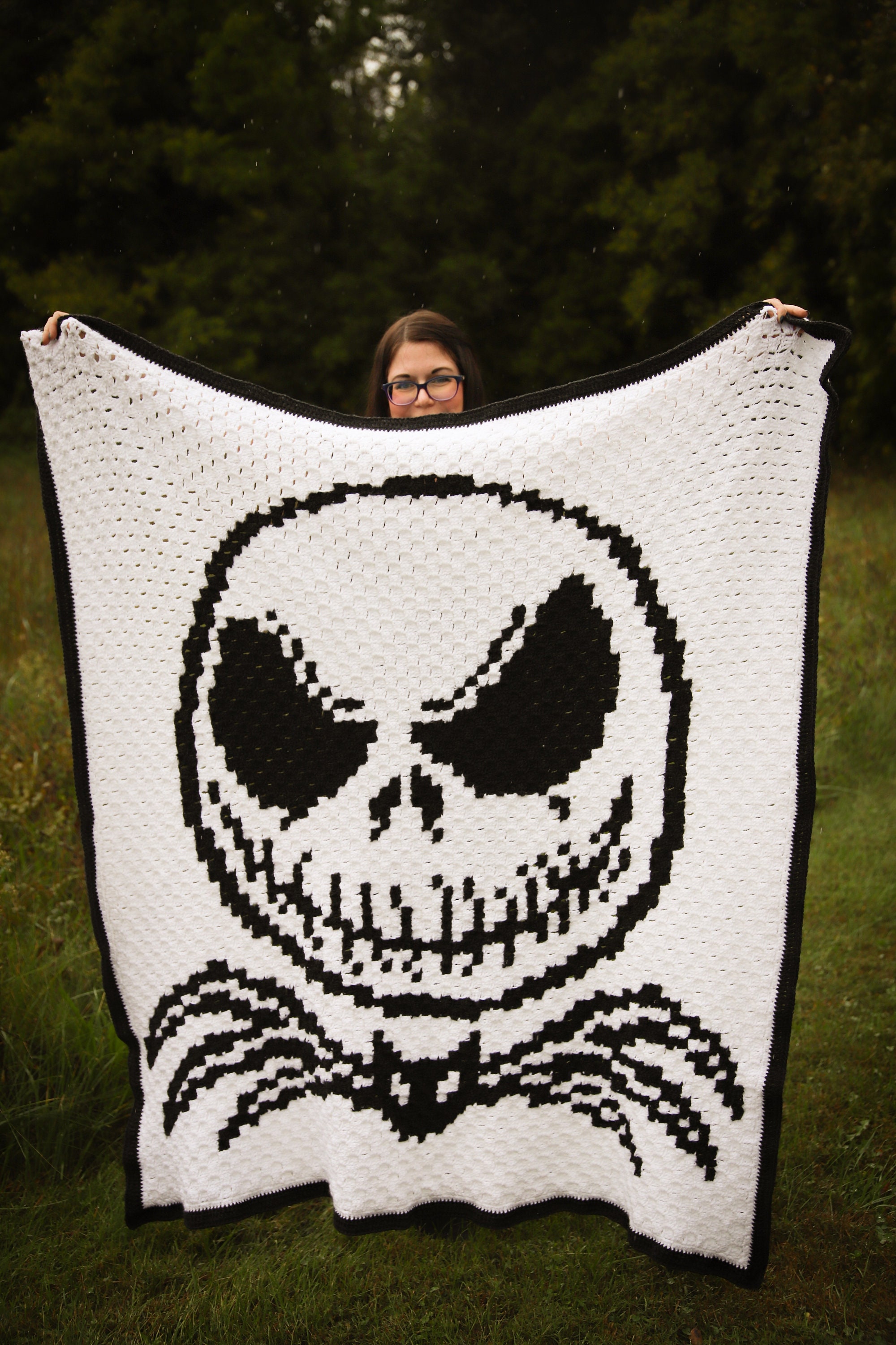 Jack skellington throw blanket sale