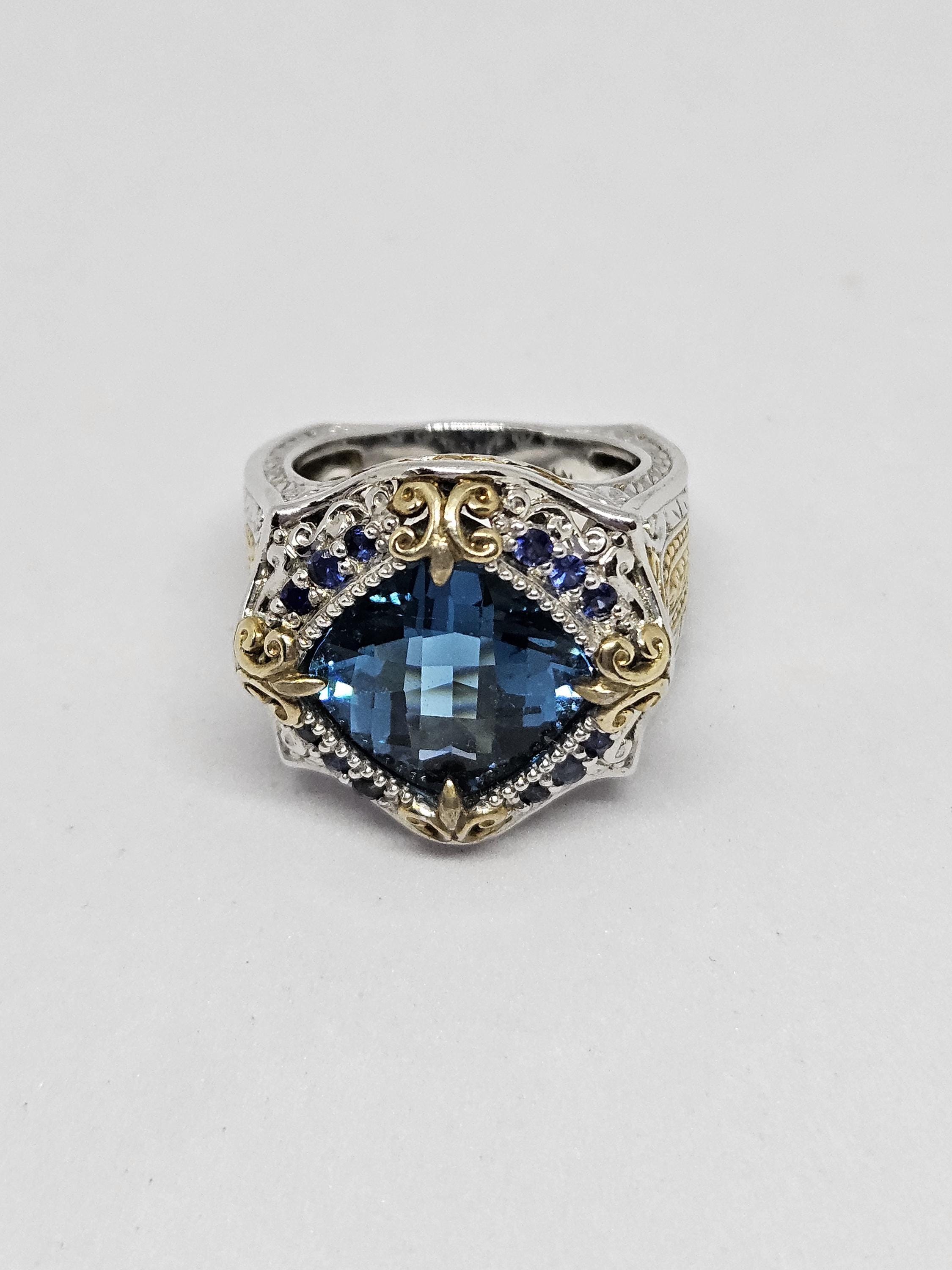 Michael Valitutti Sterling silver Cleopatra Art Glass MOP Shell Pendant  necklace - Product Details, image size:2250x3000