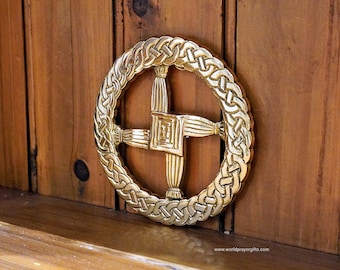 St. Brigid's Cross Keltische ring | Muurhanger | Housewarmingcadeau | Imbolc